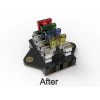 Flex-Fuse Round Glass Fuse Converter To Blade