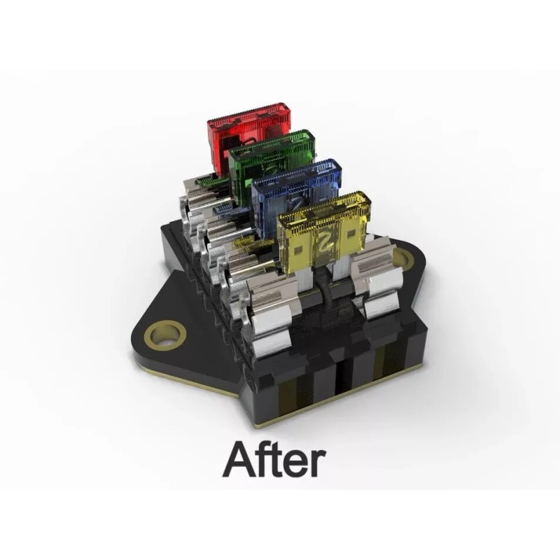 Flex-Fuse Round Glass Fuse Converter To Blade