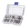 250PCS Flat Washer Kit Stainless Steel 5 Specifications Anti Corrosion