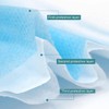 Mastermed Face Mask with Elastic Ear Loops, Disposable, Protective, Anti-Fog,
