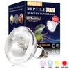 MIXJOY 160W Reptile Heat Lamp Bulb Full Spectrum UVA UVB