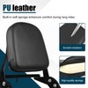 DSISIMO Motorcycle Passenger Backrest Sissy Bar With Back Rest Cushion