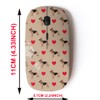 2.4G Wireless Mouse with Cute Pattern Design for All Laptops