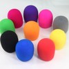 12 Pcs Reusable Microphone Covers Colorful Foam Mic Covers Small
