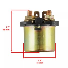 Caltric Starter Solenoid for Kawasaki Bayou 300 1989 1990 1991 1992 1993 1994 1995-2002