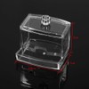Cotton Swab Box, Practical Cotton Swab Q-tip Makeup Storage Organizer