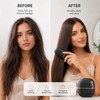 Cordless Hair Straightener Brush for Travel – Rechargeable Mini Ceramic