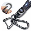 VEGAH Car Genuine Leather Keychain Key Ring Lanyard Accessories Business