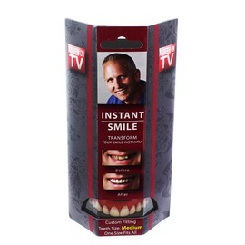 Billy Bob Instant Smile Deluxe Costume Teeth: Medium