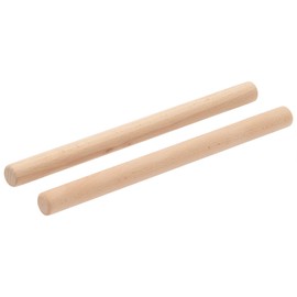 Endo Products Industrial Dumplings Rolling Pin (2) Wood, Made in Japan AGY26 