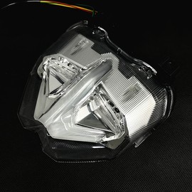 LED Tail Brake Lights Turn Signal Integrated Compatible With YAMAHA MT-09 / MT09 SP 2021 2022， MT-10 / MT10 SP 2022(Clear)