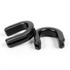 Motorcycle Sissy Bar Luggage Rack Side Plate Mounting Bracket Grommet