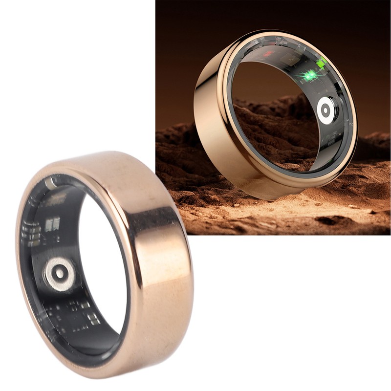 Smart Ring IP68 Waterproof Multi Sports Modes Magnetic Charging BT