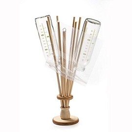 Lehman's Economical and Eco-Friendly Wooden 8-Arm Bag Holder and Bottle Dryer