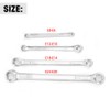 Double End Wrench Set,4Pcs Set E8 E24 Hex Wrench Double