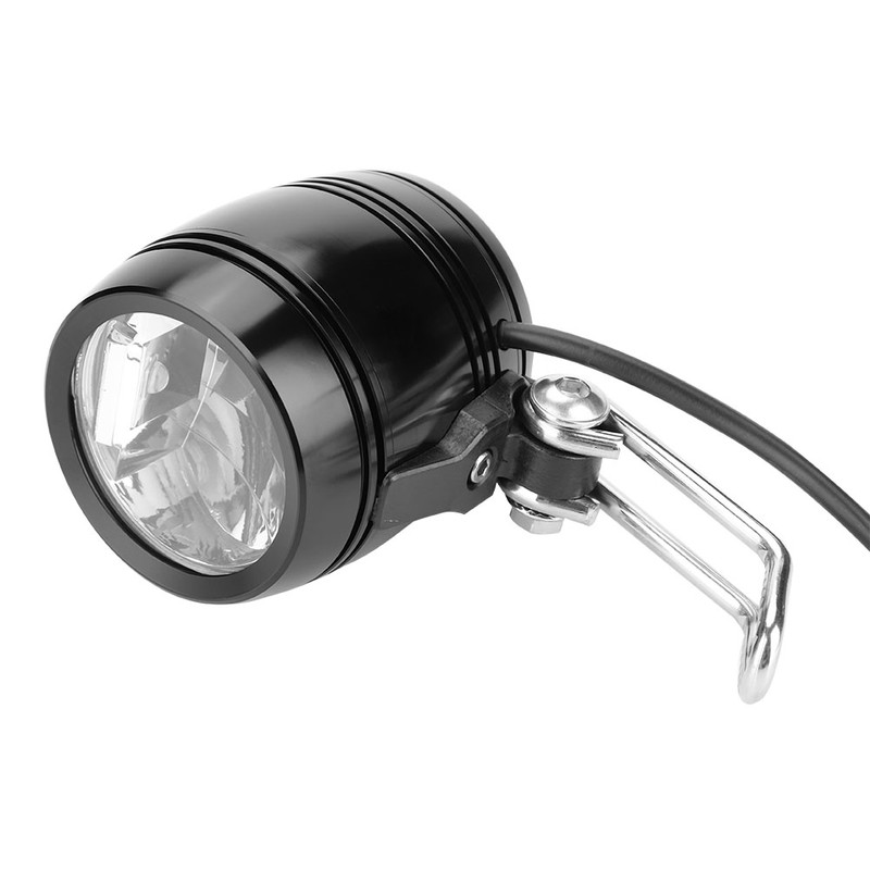 LED Aluminum E bike Headlight Horn 2 In 1 Set