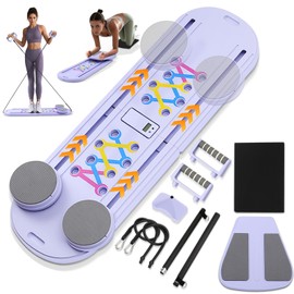 Rollingsurfer Pilates Board, Multifunctional Rebound Pilates Board, Foldable Ab Pilates Reformer Sets - Perfect for Core Training and Total Body Fitness, Ab Pilates Equipment for Home Office Workout