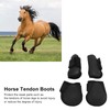 Horse Tendon Boots Open Front/Fetlock Boot for Horse, 4Pcs Horse