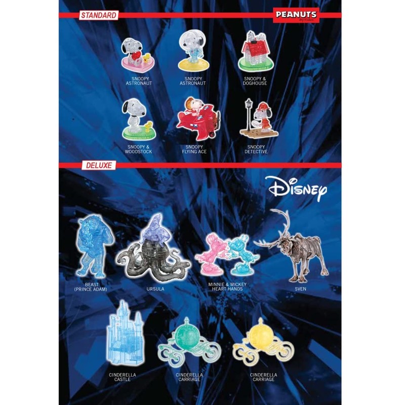 Bepuzzled Rompecabezas de Cristal 3D Original - Bambi