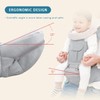 SONARIN 3 in 1 Multifunktion Hipseat Baby Carrier, Babytrage,Front-Facing-Sling,Große Lagerung,