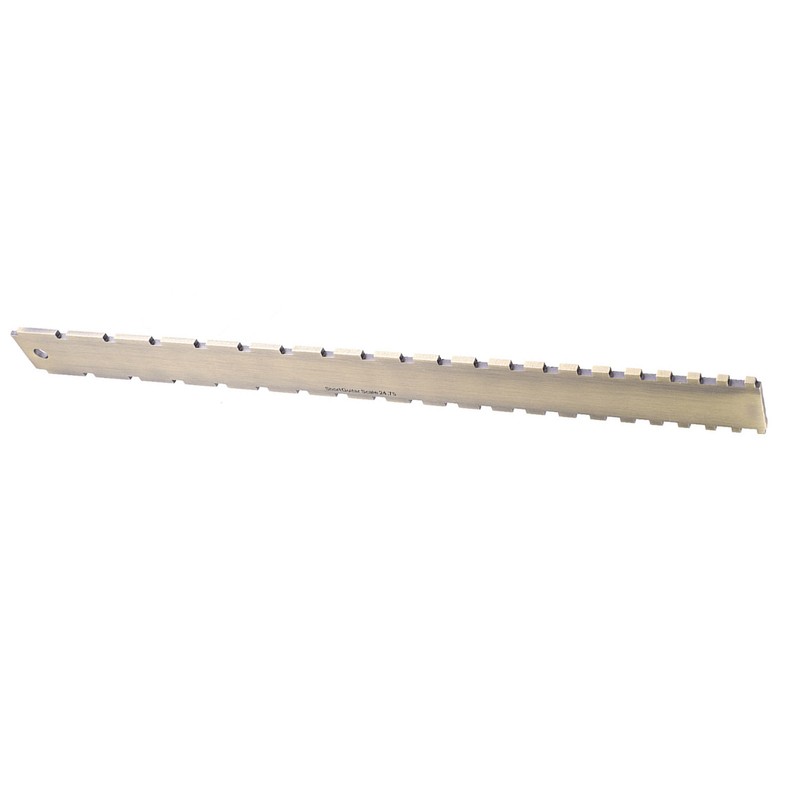 Practical 24.75 Notched Fret Board Straight Edge Luthiers Tool for
