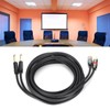 JORINDO Dual 6.35mm Male to Double RCA Male Cable Audio
