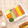 Similex kimbap ingredients storage set (storage container + plastic roll)