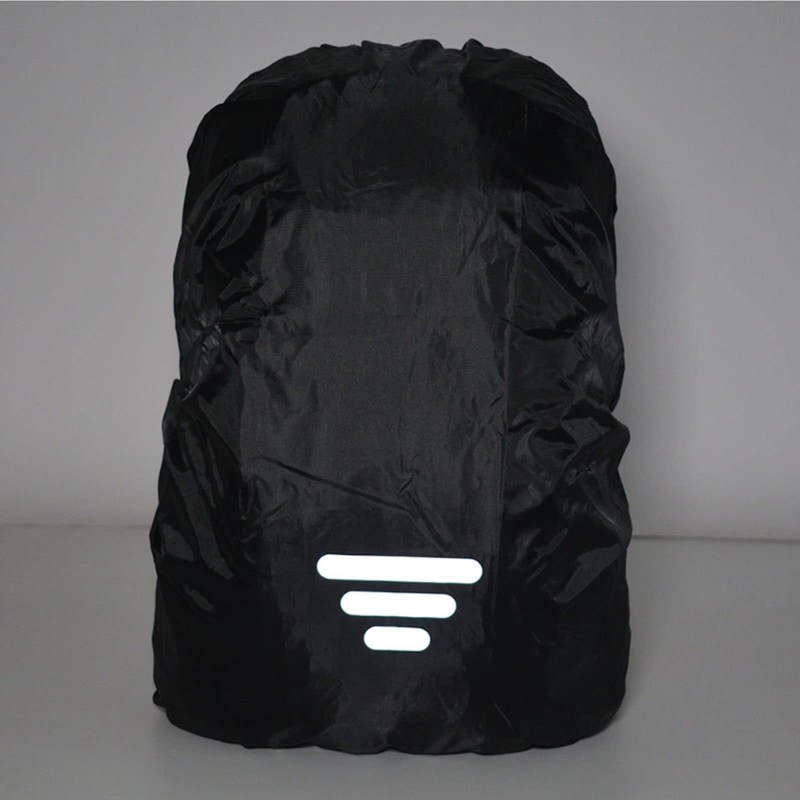 VINGVO Funda Impermeable para Mochila, Impermeable, Ligera, Color Negro, Fácil