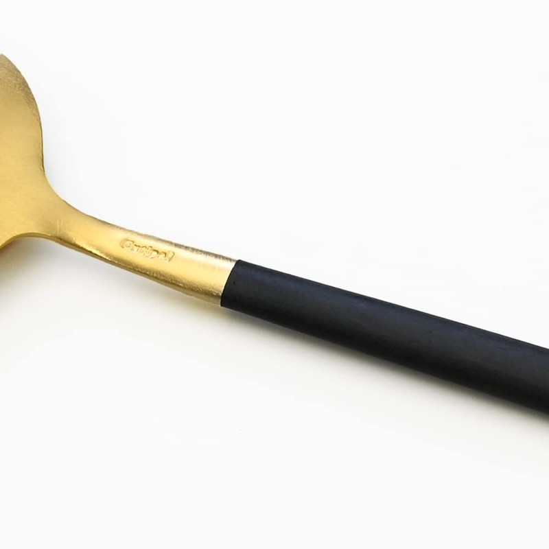 Kuchipol GOA Matte Gold Dessert Spoon