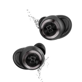 Monster Monster Achieve 100 AirLinks Wireless Earbuds, Super Fast Charge, Bluetooth 5.0 in-Ear Stereo Headphones with USB-C Charging Case, Built-in Mic for Clear Calls, Water Resistant Design for Sports.Gold