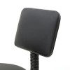 Black Round Shape Plastic Adjustable Salon Stool with Back
