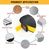 Weather Stripping Door Seal Strip Strong Adhesive Foam Insulation Tape