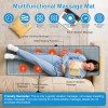 Full Body Electric Massage Mat with Heat Vibration Inflatable Head