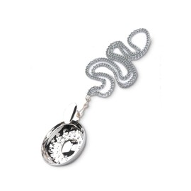 Euposia 8350053, Metal, Silver/Black, One Size