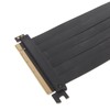 PCIE 3.0 X16 Riser Cable High Speed Flexible 90 Degree