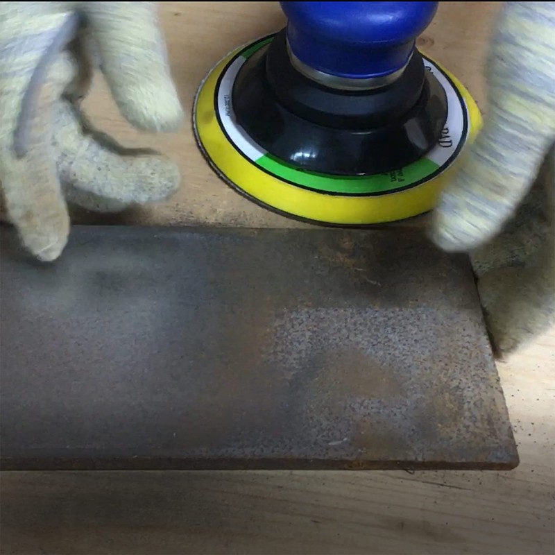 Air Random Orbital Sander by UPWOOD, Pneumatic Palm Sander With