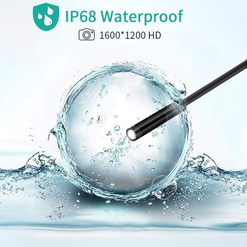 Endoscope Inspection Camera USB Endoscope 1200P HD Borescope Camera 3
