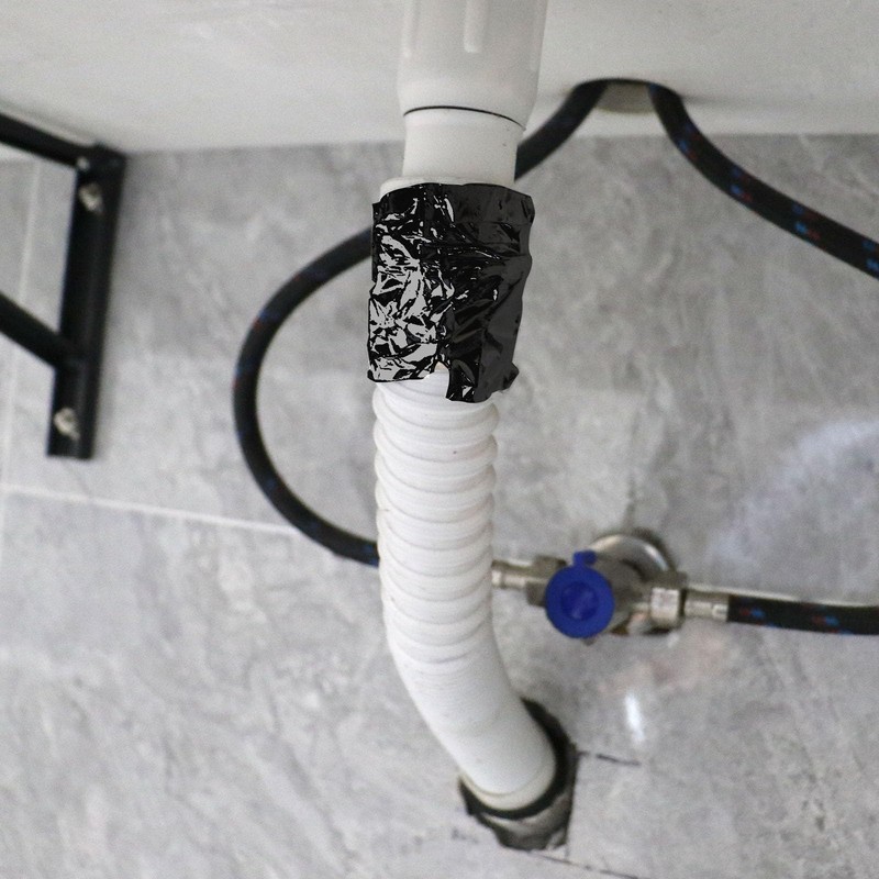 BOMEI PACK Black Aluminum Tape,Black Foil Tape HVAC Sealing &