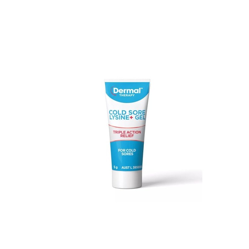 Dermal Therapy Cold Sore Lysine Plus Gel 5 g