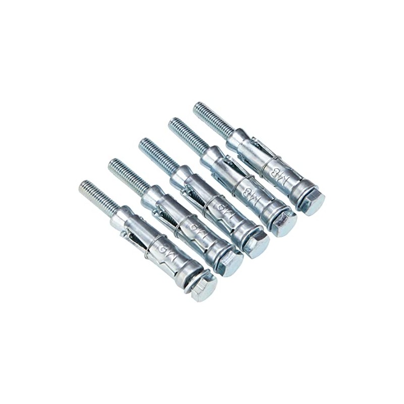 AHC K-ZYSALB825B5 M8 x 25 mm Loose Bolt Shield Anchor