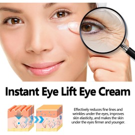 Anti-Aging Augencreme, Augencreme gegen Falten und Augenringe, Eye Cream, Anti-Aging Augenpflege Duo für Tag und Nacht, Reduziert Tränensäcke, Falten und Feine Linien