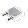 Be In Your Mind Aluminum Water Cooling Block 40x40x12mm for