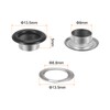 sourcing map 100 Sets Colour Round Nozzles 8 mm Hole