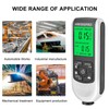 Paint Mil Thickness Gauge High Accuracy HD Backlit Display Anti