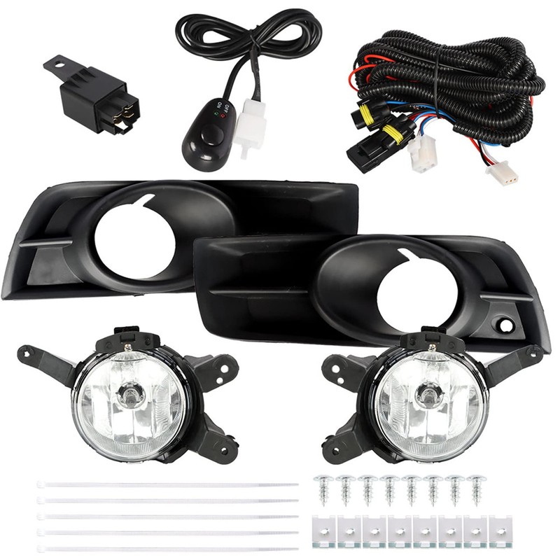 WFLNHB Fog Lights Assembly Replacement for 2010-2014 Chevy Cruze with
