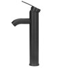 Black Faucet Bathroom G1/2 Stainless Steel Easy Control Matte Black