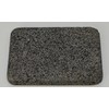 Volcanic stone cooking tile, flat surface without groove, rounded corners,