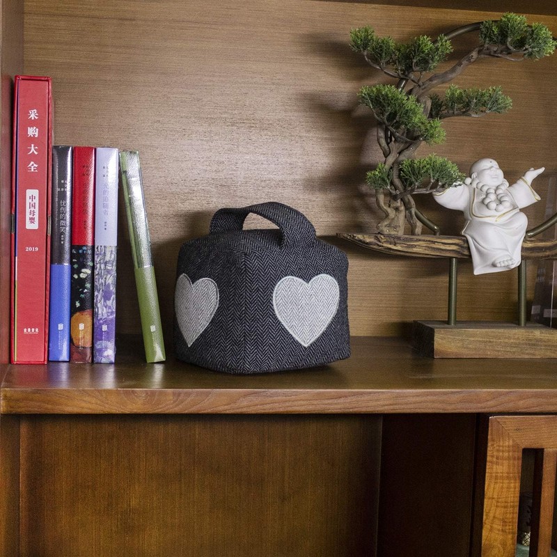 Door Stopper, Cute Heart Shape Door Stop for Home Office
