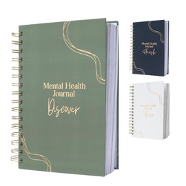 Mental Health Journal for Women and Men: Discover - Introductory Guide for Beginners - Guided Journal for Mental Health, Self-Reflection and Improve Well-Being - Mental Mealth Gifts