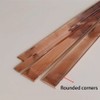 4PCS C110 Copper Flat Bar, 0.06" Thickness x 0.6" Width